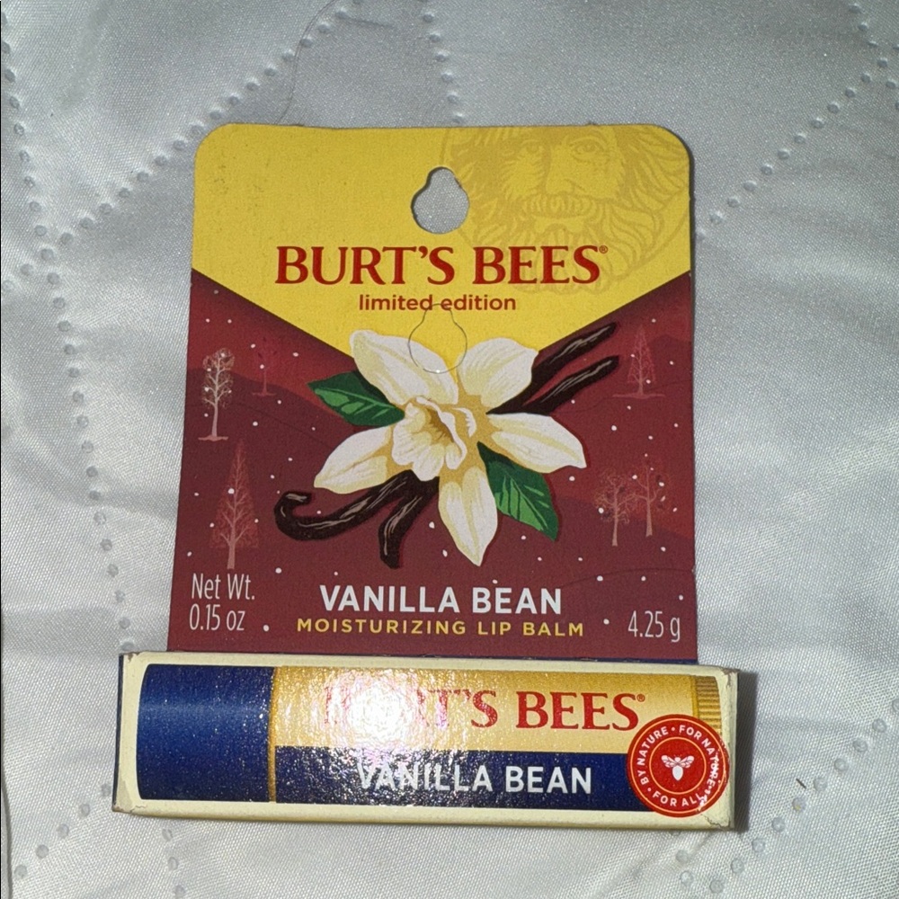 Burt's Bees Limited Edition Vanilla Bean Lip Balm